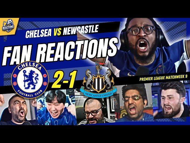 CHELSEA FANS REACTION TO CHELSEA 2-1 NEWCASTLE | 24/25 PREMIER LEAGUE