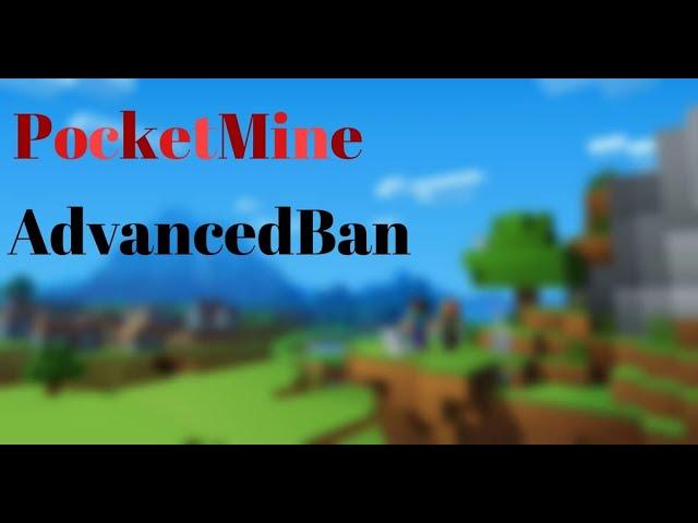 Pocketmine Plugin | AdvancedBan