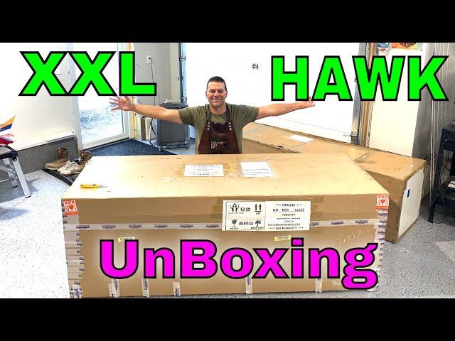 GIANT RC JET UnBoxing - HAWK from Skymaster - Royal Air Force BAE