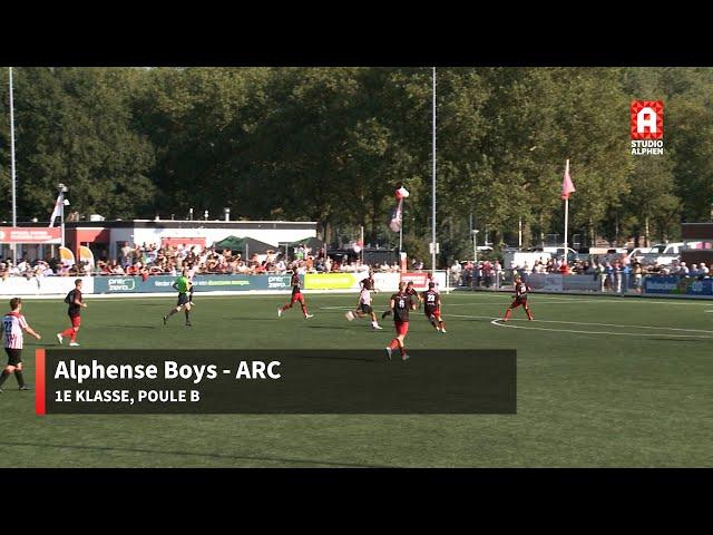 Samenvatting Alphense Boys - ARC (21 september 2024)