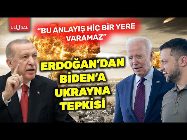 Cumhurbaşkanı Erdoğan'dan Biden'a Ukrayna tepkisi | ULUSAL HABER