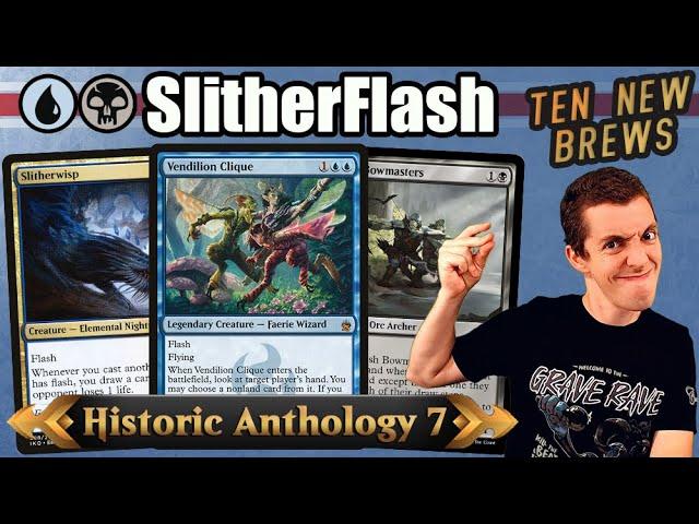  Ten New Brews! -  SlitherFlash  -  - (Historic Anthology 7)