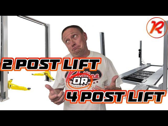 2 Post or 4 Post Lift - Which Is Right 4 You?