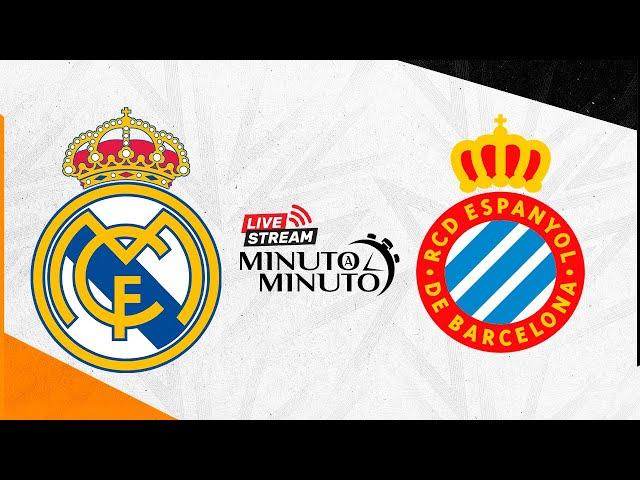 ⏱️ MINUTO A MINUTO | Real Madrid vs RCD Espanyol | LaLiga