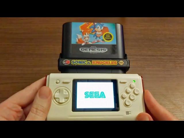 Check out this Modern Sega Nomad Clone!