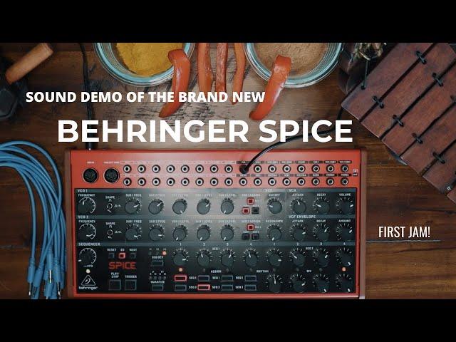 Behringer Spice: First Four Sonic Explorations 