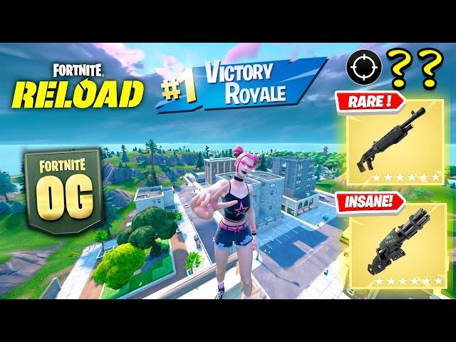 OG Fortnite Reload | High Kill Gameplay | Keyboard & Mouse