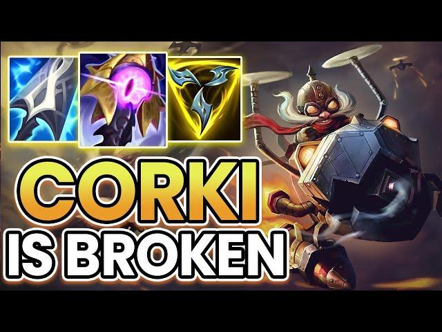 HOW TO PLAY CORKI MID LIKE A PRO | WILD RIFT CORKI | WILD RIFT RANK CLIMB IN SEASON 14 | BEST BUILDS