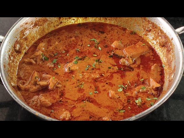 CHICKEN KULAMBU - SIMPLE CHICKEN KULAMBU - CHICKEN KULAMBU FOR CHAPATHI - CHICKEN GRAVY RESTAURANT