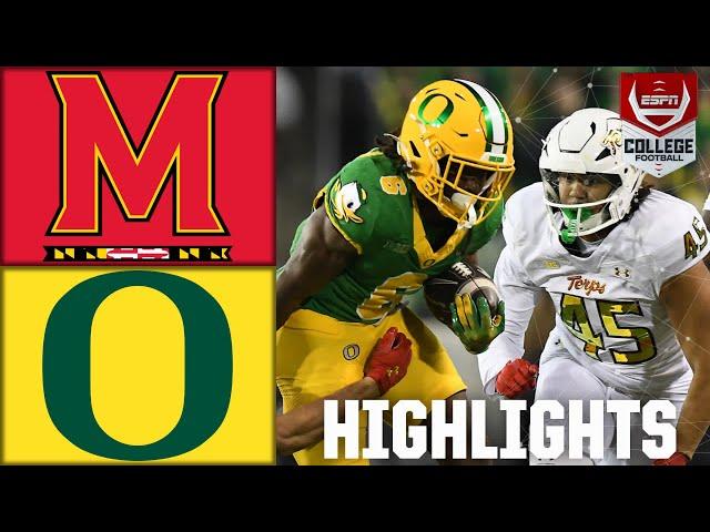 Maryland Terrapins vs. Oregon Ducks  | Full Game Highlights | ESPN College Football