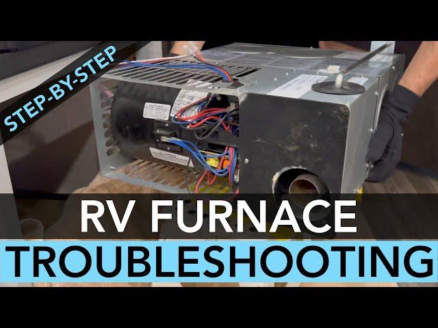 RV Furnace Troubleshooting & Sail Switch Replacement