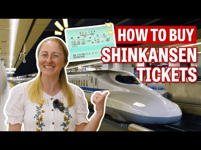 Where and How to Buy Shinkansen Tickets: Online and Ticket Machines