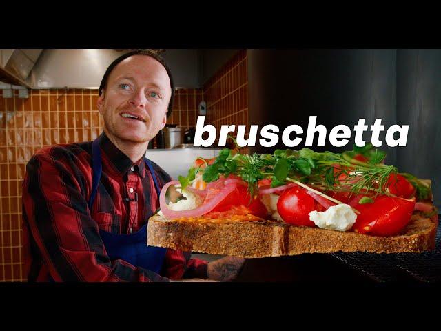 Hjemmelavet Bruschetta på (10min)