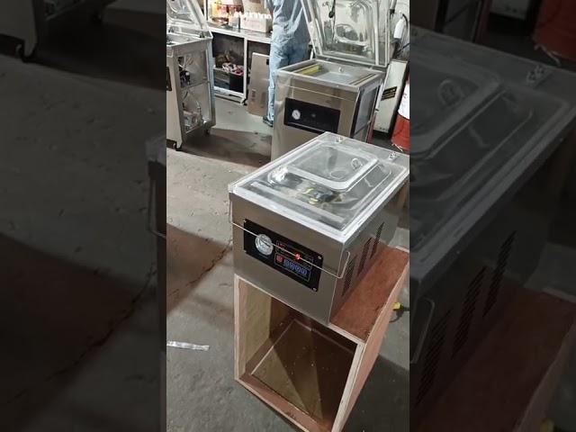 vacuum sealer DZ-260A machine test video.