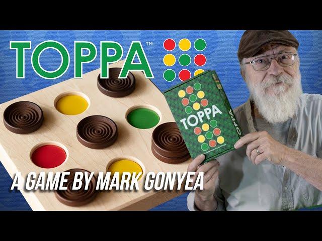 TOPPA is a 2-player hide-and-seek game that includes a set of semi-random-yet-strategic events.