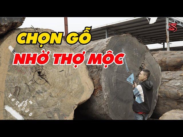 Tôi đã có được cây gỗ cẩm hồng độc bản này bằng 3 mẹo nghề từ bác Ba thợ mộc | Sơn Sập Gỗ