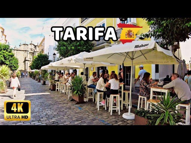 [4K] TARIFA Walking Tour - Fairytale City in Andalucía | Cádiz, Spain