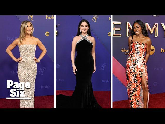 The Emmys 2024's best-dressed celebrities: Selena Gomez, Jennifer Aniston and more