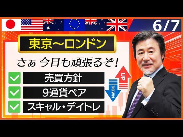 【FX｜相場分析】156近辺の上値は重たく戻り売り。ストップは156.25で。利食いは155.55‐45イメージ。2024/6/7（金）