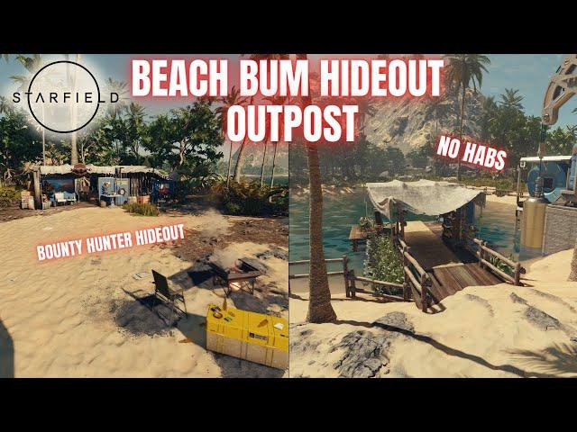 Starfield | Beach Bum Hideout Outpost (Bounty Hunter Secret Spot)