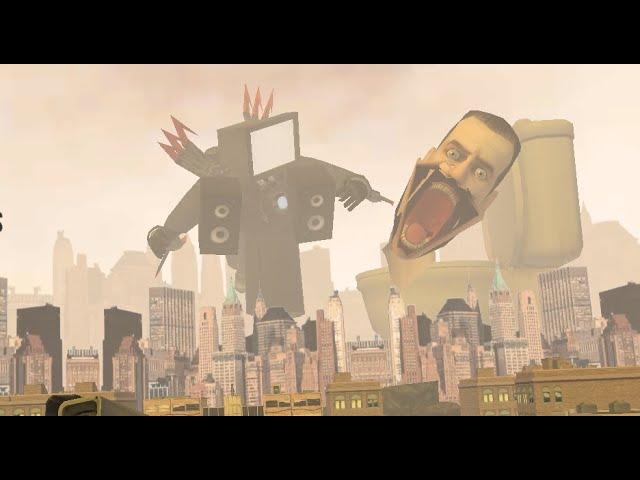 skibidi toilets infection gameplay ️Titan Tv vs Giant skibidi toilet -  skibidi bath game