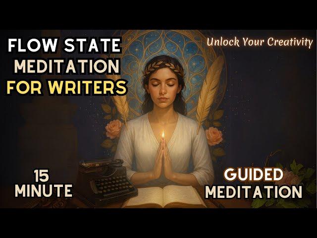 15-Minute Flow State Meditation for Writers | Unlock Creativity & Overcome Writer’s Block