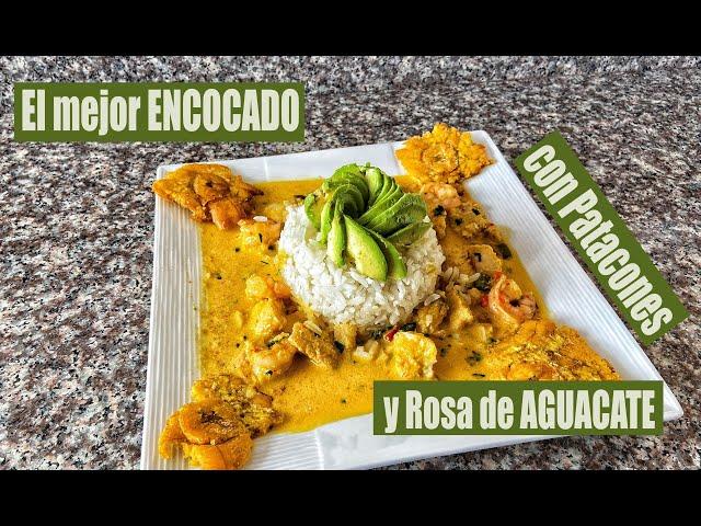 Cómo preparar ENCOCADO de camaron y pescado | RECETA SÚPER FÁCIL