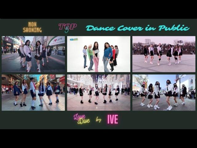 [MUST WATCH MASHUP] TOP 5: LOVE DIVE (by IVE 아이브) DANCE COVER IN PUBLIC VIDEOS #lovedive #ive