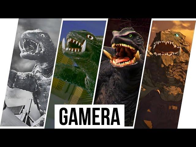 Gamera Evolution in Movies & TV Shows (1965-2023)