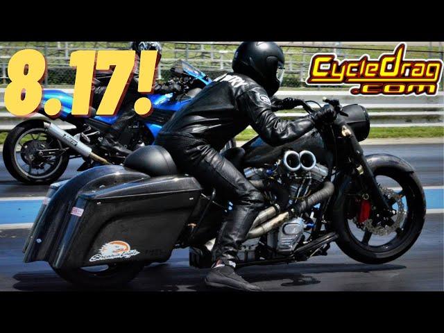 World’s Fastest Harley Bagger & the race to the 7-second Zone!