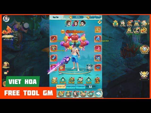 Game Lậu Mobile - Kiếm Vũ H5 Việ Hóa - Free Tool GM