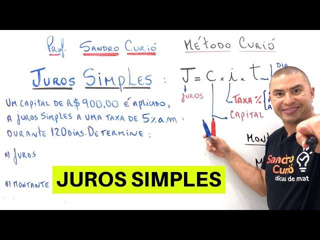 APRENDA JUROS SIMPLES EM 6 MINUTOS