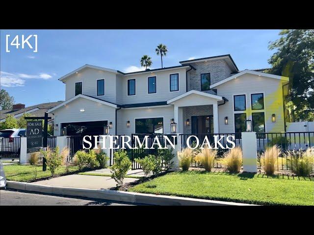 SHERMAN OAKS Los Angeles California - driving tour [4K]