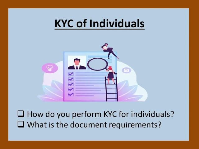 KYC of Individuals