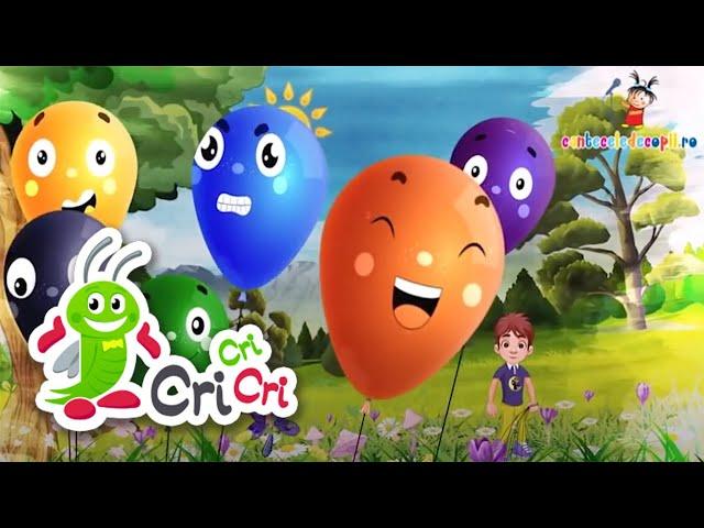 The Colors (Culorile) - Cantece pentru copii in limba engleza (Music for Kids - English) | CriCriCri