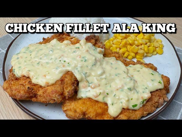 CHICKEN FILLET ALA KING | HUNGRY MOM COOKING