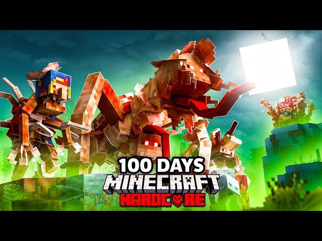I Survived 100 Days in a FUNGUS INFECTION in Minecraft Hardcore!