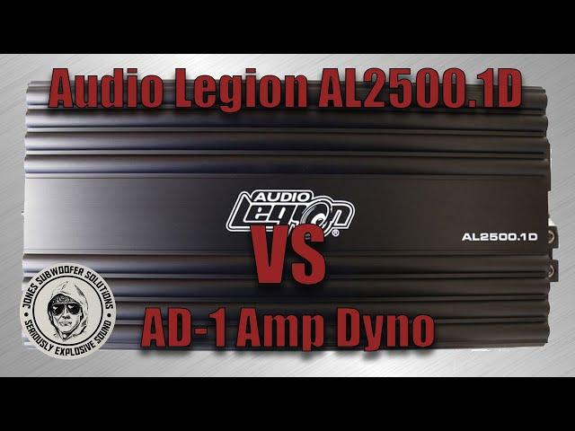 AD-1 Amp Dyno Audio Legion AL2500.1D by Jones Subwoofer Solutions JSS