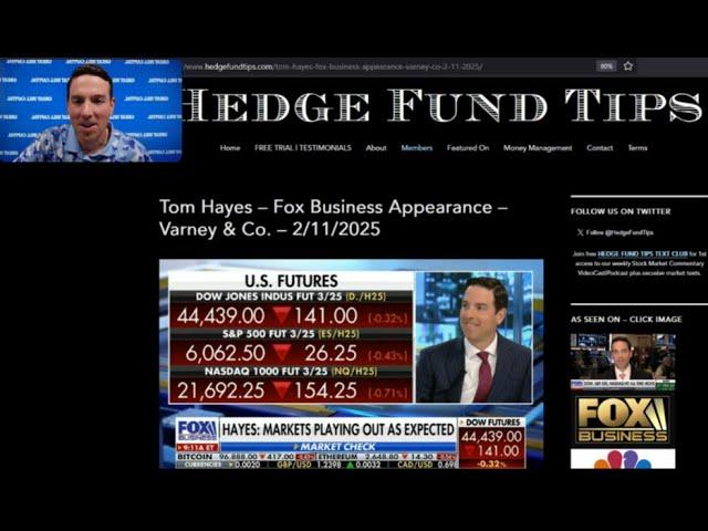 Hedge Fund Tips with Tom Hayes - VideoCast - Episode 278 - February 13, 2025