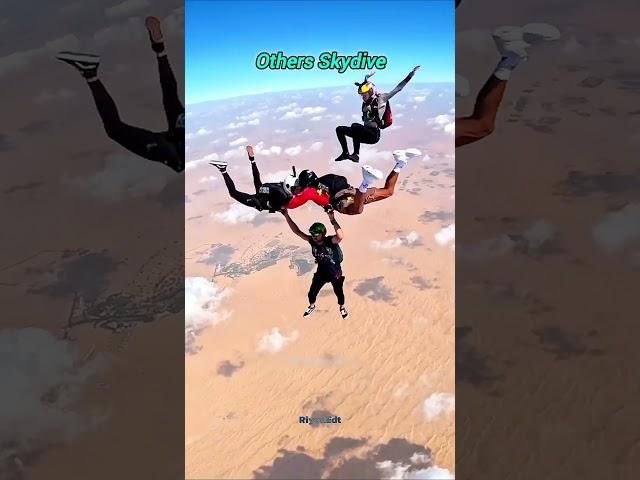 The last skydive was insane