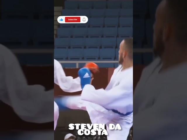 STEVEN DA COSTA THE OLYMPIC KARATE CHAMPION (FRENCH KARATEKA)