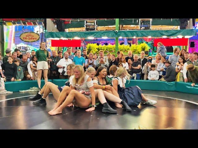 The Wild Side of Oktoberfest: Girls on the Devils Wheel!