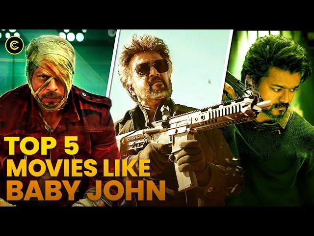 Top 5 Massy Indian Movies like Baby John | Top 5 Movies in Hindi | Covert Critics