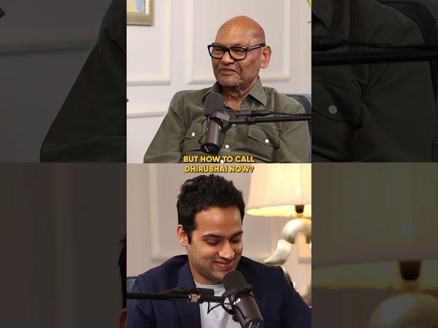 Dhirubhai Ambani Paid His Bill | Ft Anil Agarwal | Raj Shamani #Shorts