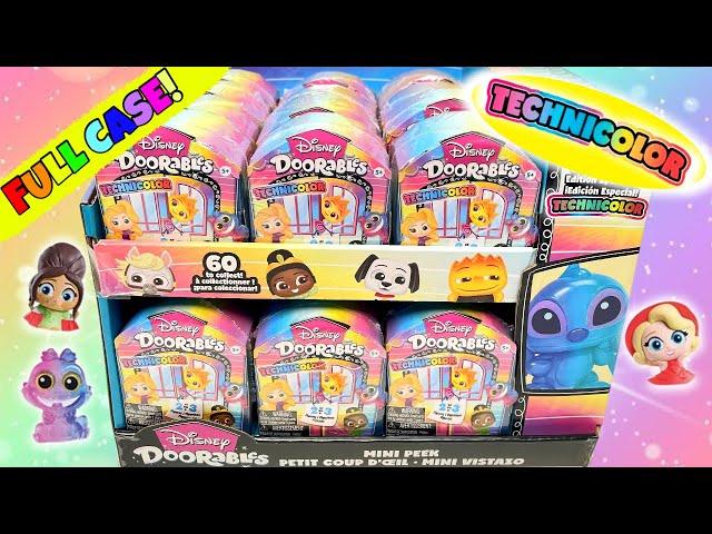 UNBOXING FULL CASE DISNEY DOORABLES SERIES 11 TECHNICOLOR! ️