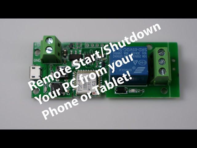 Remote Start a PC