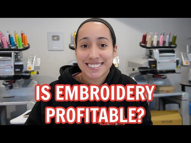 Can You Make MONEY With an Embroidery Business in 2022.. Is it still PROFITABLE?