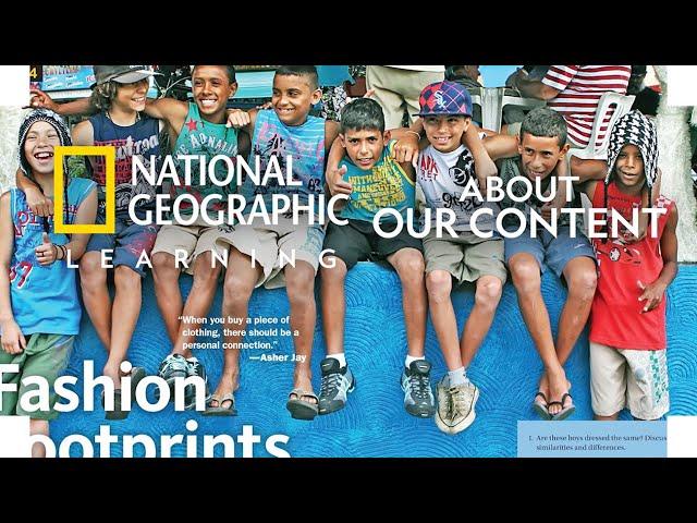 National Geographic Learning - About Our Content