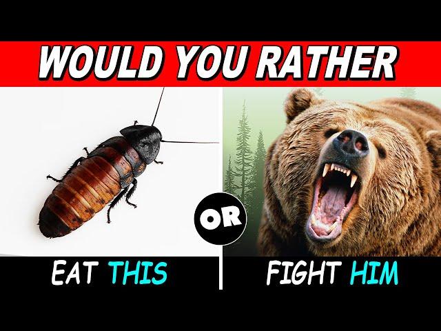 Would You Rather... Animals & Insects   (HARDEST Choices)