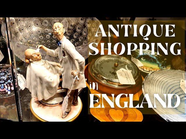 COME SHOP WITH ME  AT A BIG UK ANTIQUES STORE ! FINDING VINTAGE TREASURE! June 22